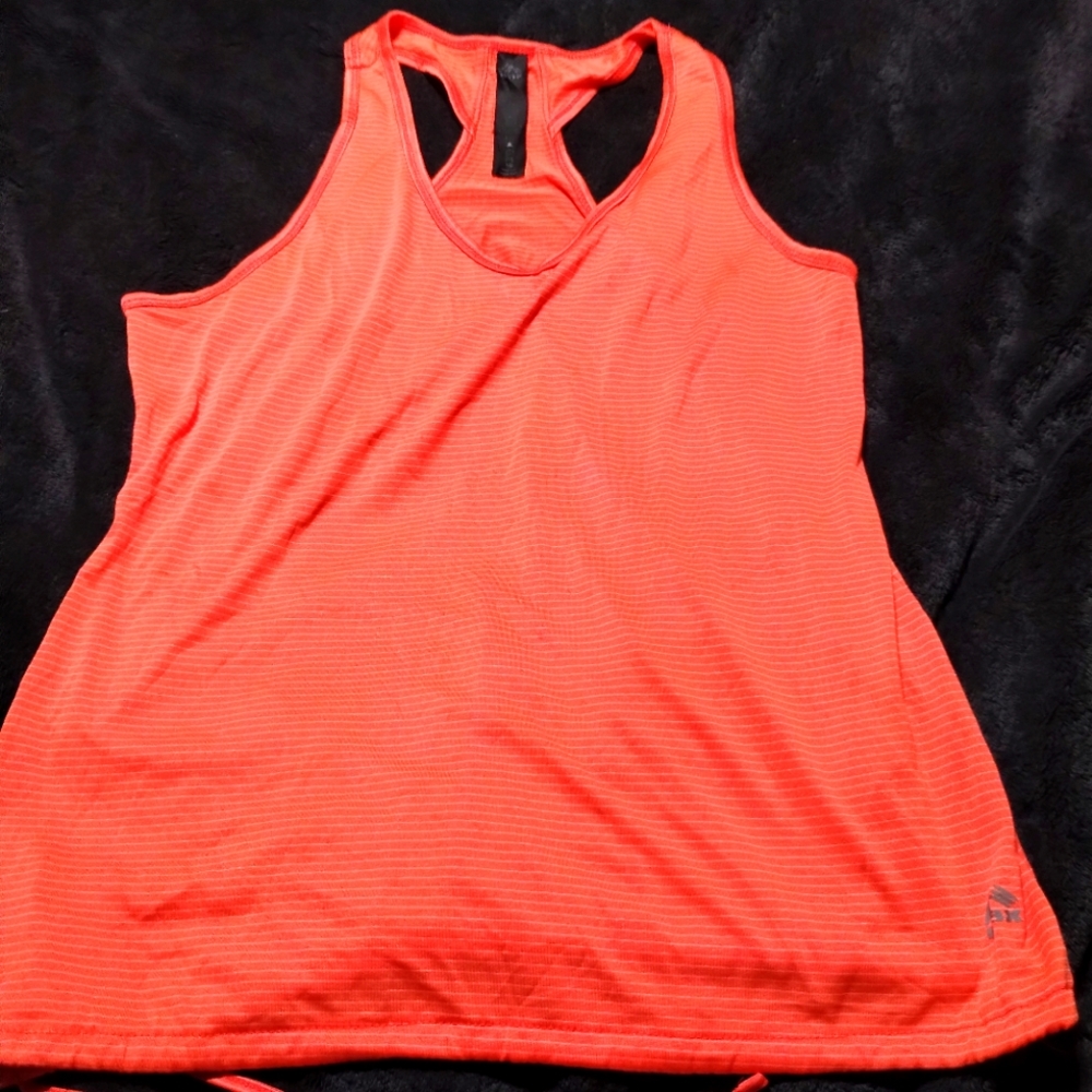 RBK tank top bright orange size Lg
